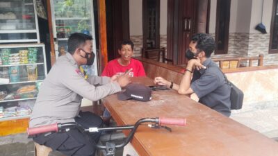 sambang-pemilik-home-stay,-bhabinkamtibmas-ajak-pemilik-home-stay-tingkatkan-kewaspadaan