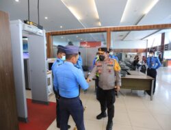 Kapolda Sumut Pantau Aktivitas Bandara Silangit dan Lalu Lintas di Tahun Baru 2023