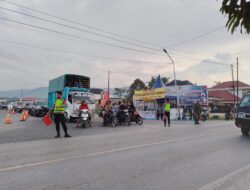 Arus Balik Nataru di Pos Yan Bypass Tambunan Padat Merayap