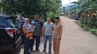 Menepati Janji Wakil DPRD Lamsel Fasilitasi Balita Warga Desa Rawi Penderita Jantung Bocor