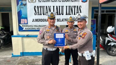 laporan-e-turjawali-tertinggi,-dua-personel-satlantas-polres-meranti-dapat-reward