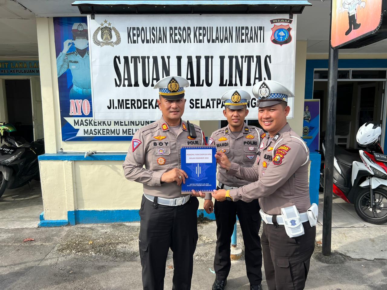 laporan-e-turjawali-tertinggi,-dua-personel-satlantas-polres-meranti-dapat-reward