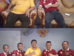 Ketua Pewarta Chairum Lubis SH Silahturahmi ke kediaman Wakil Ketua Dewan Kehormatan PWI Sumut Anton Panggabean