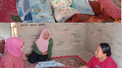 Sebelas Tahun Menikah Belum di Karuniani Pasutri di Lampung Selatan Menemukan Bayi Ari-Ari Masih Nempel