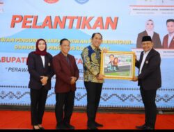 Bupati Oku Selatan Popo Ali .MB.Com.  Hadiri Pelantikan Dewan Pengurus Daerah ,Dewan Pertimbangan Dan Dewan Pengurus Komisariat  PPNI Kabupaten Oku Selatan Periode Tahun 2022 -2027