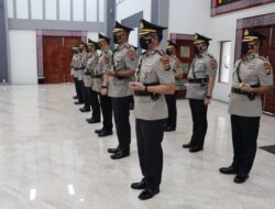 Wakapolrestabes Medan Hadiri Sertijab dan Pelantikan Pejabat Utama Polda Sumut