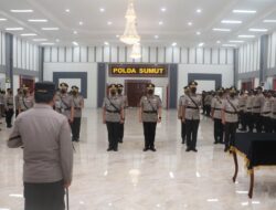 Sejumlah Pejabat Utama Polda Sumut dan Kapolres Resmi Berganti