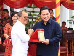 Walikota Gunungsitoli Sampaikan Harapan Pembangunan Kepada Menteri BUMN