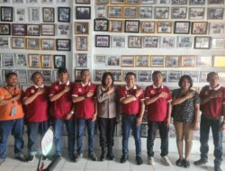 Sambangi Kantor Pewarta, Kasie Humas Polrestabes Medan Minta Tingkatkan Kebersamaan