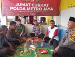 9 Bhabinkamtibmas yang Tersebar di Pulau Seribu Laksanakan Giat Jumat Curhat