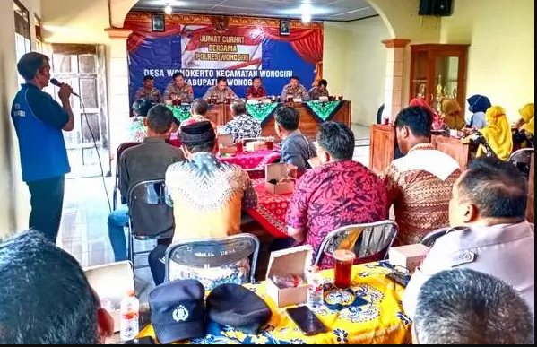 jumat-curhat-polres-wonogiri,-warga-minta-patroli-polisi-masuk-ke-jalan-kampung