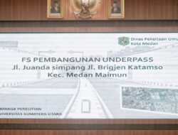 Pemko Medan Akan Bangun Undepass & Kolam Retensi, Bobby Nasution: Harus Didukung Stakeholder Terkait