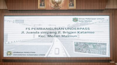 Pemko Medan Akan Bangun Undepass & Kolam Retensi, Bobby Nasution: Harus Didukung Stakeholder Terkait