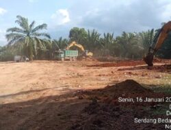 Diangkut ke Proyek Tol, Galian C Tanah Urug Diduga Ilegal Bebas Beraktifitas di Desa Dolok Sagala Sergai