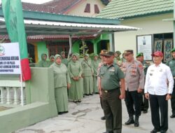 Kunker ke Koramil 421-08 Dandim: TNI Junjung Netralitas Hadapi Pesta Demokrasi 2024.
