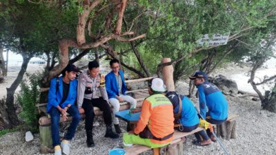 Bhabinkamtibmas Pulau Lancang Ajak Masyarakat Galakkan Patroli Dialogis