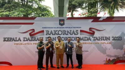 Bupati Bersama Forkopimda Maros Hadiri Rakornas Kepala Daerah 2023 di Sentul