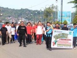 Wawako Gunungsitoli Ikut Jalan Santai Dan Deklarasi Damai Umat Beragama