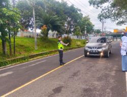 Strong Point Pagi, Personel Polsek Cilograng Laksanakan Gatur