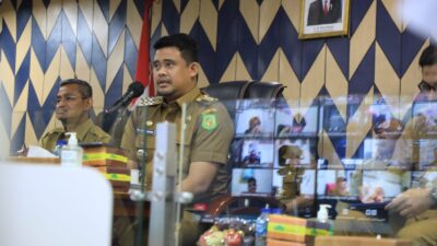 Rapat Koordinasi Teknis Bersama OPD, Bobby Nasution Minta Kerjasama Antar Daerah Segera Terwujud untuk Atasi Inflasi