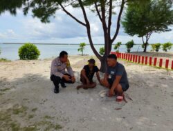 Bhabinkamtibmas Pulau Pramuka Ajak Masyarakat Jaga Sitkamtibmas Guna Ciptakan Kenyamanan Beraktivitas