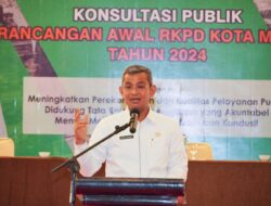 Buka Konsultasi Publik Rancangan Awal RKPD Tahun 2024, Sekda: Fokus Dengan Program Prioritas