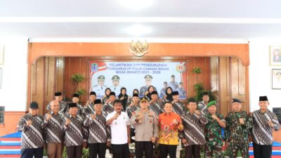 Kapolres Binjai Lantik Pengurus Persatuan Keluarga Besar Purnawirawan Polri