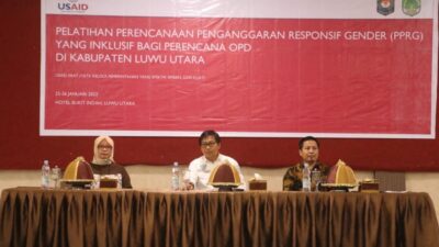 Pelatihan PPRG Yang Inklusif Bagi Perencana OPD Di Kabupaten Luwu Utara