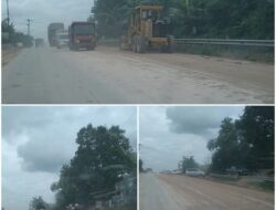 Tumpahan Tanah Timbun di Jalinsum Duri-Pekanbaru KM 101 Bahayakan Pengendara, Ini Kata Pihak PHR Duri