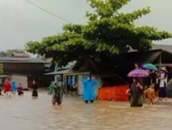 Desa Ranggang Dan Desa Batilai Tanah Laut Terendam Air Akibat Hujan Lebat