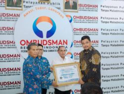 Terima Penghargaan Predikat Kepatuhan Standar Pelayanan Publik 2022, Bobby Nasution: Tingkatkan Pelayanan Terbaik & Benahi Fasilitas Publik