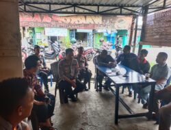 Jalin Silaturahmi, Kapolsek Bantimurung Gelar Jum’at Curhat Bersama Warga Kalabbirang