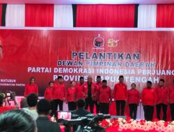 Komaruddin Watubun ditugaskan Megawati Melantik DPD PDIP PPT, Yuni Wonda: Pemilu di Depan Mata, Konsolidasi di 8 kabupaten segera Dilaksanakan