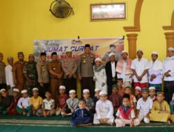 Usai Sholat Jum’at di Desa Huta Raja Siabu Kapolres Madina Tampung Curhatan Masyarakat