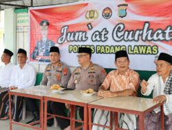 Kapolres Palas Terima 5 Keluhan Masyarakat Pasar Latong Saat Jum’at Curhat