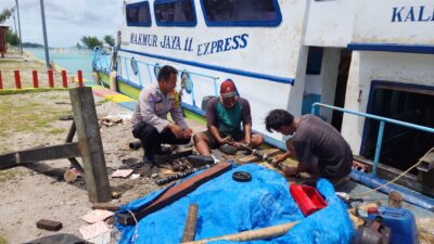 bhabinkamtibmas-pulau-pramuka-ajak-masyarakat-jaga-sitkamtibmas-guna-ciptakan-kenyamanan