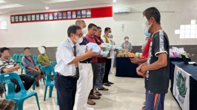 WBP di Lapas Tebing Tinggi Bersama Yayasan Budha Tzu Chi Semarakkan Perayaan Imlek