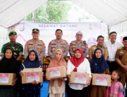 Kapolda Sulsel Bedah Rumah Keluarga Buruh Tani di Desa Tamanyeleng Kab. Gowa