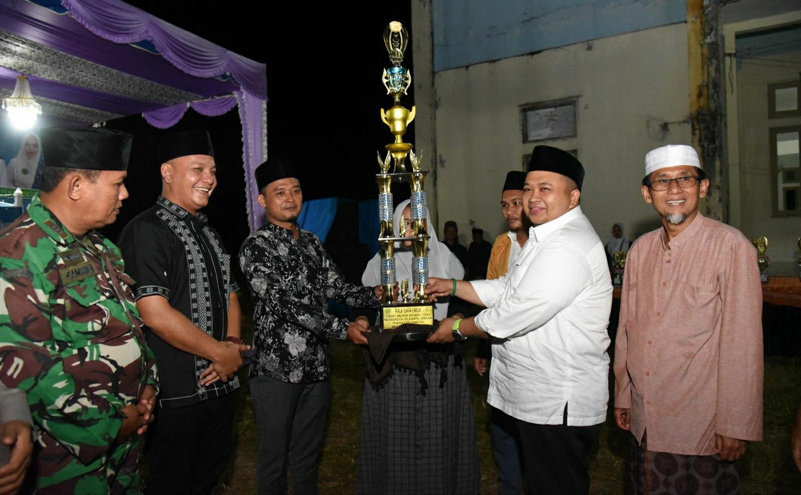 desa-bandar-hapinis-raih-juara-umum-mtq-tingkat-kecamatan-muara-batang-toru