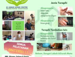 Panti Sehat Al-Jabar Home Center ( AHC ) Layani Terapi Gratis Tangani Pasien Tanpa Obat Dan Operasi