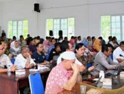 Walikota Padang Sidempuan Membuka Acara Orientasi Penyusunan Rencana Pembangunan Daerah (RPD) Dan Renstra Perangkat Daerah Kota Padang Sidempuan Tahun 2024 – 2026