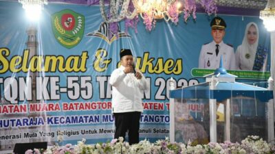 Desa Bandar Hapinis Raih Juara Umum MTQ Tingkat Kecamatan Muara Batang Toru