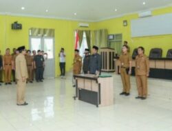 Wali Kota Padang Sidempuan Irsan Efendi Nasution Lantik Mulai Jabatan Eselon II, III & IV
