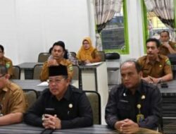 Wawako Arwin Rapat Pengendalian Inflasi Bersama Mendagri Tito Secara Virtual