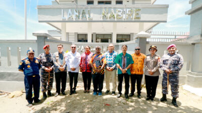 Anggota Komisi 1 DPR RI Yan Mandenas,Melakukan Kunjungan Kerja Ke Kabupaten Nabire, Provinsi Papua Tengah (Jumat,24/02/2023)
