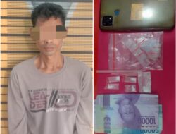 Ditangkap di Kediamannya Rm Alias Ambek Terbukti Miliki 1,22 Gram Sabu