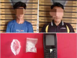 Dua Warga Sergai Ditangkap Satres Narkoba Polres Tebing Tinggi Sita 1,61 Gram Sabu