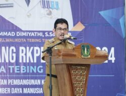 Pembukaan Musrenbang RKPD Tahun 2024 Kota Tebing Tinggi, Pj Walikota Harap Isu Lokal Dapat Dipadukan Dengan Program Prioritas