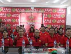 Semarak HBP Ke-59 Lapas Tebing Tinggi Ikuti Pembukaan Pekan Olahraga Pemasyarakatan Secara Virtual