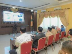 Wako Irsan Ikuti Roadshow Upaya Penurunan Stunting & Kemiskinan Ekstrim Dengan Menko PMK & Gubsu Secara Virtual